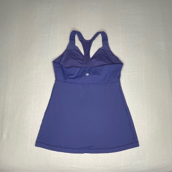 Vintage Lululemon Purple Cross-Back Tank | Size Small - Picture 3 of 6